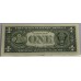 UNITED STATES OF AMERICA 2006 . ONE 1 DOLLAR BANKNOTE . ERROR . INSUFFICIENT INK